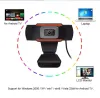 2024 USB Web Cam Webcam HD 720P 480P 1080p 30fps PC-Kamera mit Absorptionsmikrofon MIC für Skype für Android TV Drehbare Computerkamerageräte