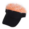 Kogelcaps mooie pruik hoed grappig retro ontwerp comfortabele honkbal cap sport zonbeveiliging