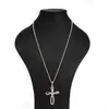 Shamty – collier avec pendentif croix en verre, couleur or Rose, bijoux à la mode ukrainienne, cadeau 259l