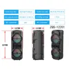 125W Super Large Outdoor Bluetooth Speaker 12 Inch Double Horn Subwoofer Portable Wireless Column Bass Sound with Microphone FM 240102
