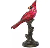 Lampada da tavolo in cristallo Lampada da notte in vetro colorato cardinale uccello rosso per la decorazione del soggiorno della camera da letto 2203093248782