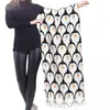 Foulards Écharpe de pingouin drôle hiver long grand gland doux enveloppement pashmina