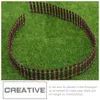 Garden Decorations Gardening Fence Landscape Decor Accessories House Miniature Decorative For Tood Outdoor Lawn Ornaments