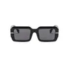 Sunglasses 2024 High Quality Rimless Square Women Ladies Designer Sun Glasses Men Oversized Retro Eyeglasses UV400