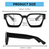 Sunglasses JM Square Bifocal Reading Glasses For Women Blue Light Blocking Computer