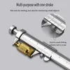 10pcs الإبداعية Vernier Caliper Pareper Pen Tool Portable Tool Student Scale Scale Signature
