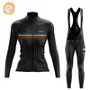 Raudax Autunno e Inverno Pile Termico da Donna Manica Lunga Tuta Abbigliamento da Ciclismo Mountain Bike Caldo Bici da Strada Abbigliamento Sportivo Giacca240102