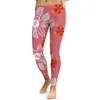 Pantaloni attivi Four Seasons Universal Yoga Tessuto ad asciugatura rapida sportivo personalizzato polinesiano da donna