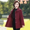 Women's Trench Coats Young Mother Winter Western-style Coat 2024 Loose Fashion Middle-aged And Elderly Autumn Cotton-padded Clothes5XL