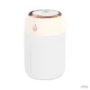 Luftfuktare 330 ml bärbar mini elektrisk luft luftfuktare USB -luftfuktare cool mist maker olje arom diffusor med färgglad LED -lampa