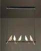 Plafonnier led suspendu en forme d'oiseau, design moderne, luminaire décoratif d'intérieur, idéal pour une chambre à coucher, une salle à manger, 7433523