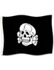 totenkopf fahne flags 3x5ft 150x90cmポリエステル印刷ファンぶら下がっている旗を掲げてブラスグロメット9253948