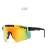 Designer Vipers Solglasögon PITS MEN TR90 Goggle Women Lunettes Shades Ordized Solglas för män H7XK#