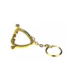 Accessories 20 pcs/lot 4 cm golden bronze silver half round metal purse frame Kiss clasp Lock With Key Ring Bag Accessories 3 colors BJ