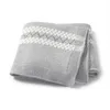 Couvertures Swaddling Né Bébé Naissance Tricot Couverture Trucs Pour Bébé Été Mâle Poussette ER Super Doux Serviette De Bain Chambre Jeter Enfant Literie Otpqf