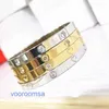 Autobanden Armband Damesmode Koreaanse hot selling liefde mode zirkoon roestvrij staal eenvoudige gesp goud zilver enkele prachtige met originele doos