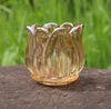 Tulip Flower Glass Candle Holder crystal glass wedding decoration 2.5 inch high and caliber SN4534