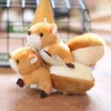 Keychains Cute Pet Comes-Kawaii Big-tail Squirrel Pendant Men Women Key Chains Lovers Creative Plush Ring Holiday Gifts Toys