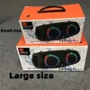 Portable Waterproof 100W High Power Bluetooth Högtalare RGB Colorful Light Wireless Subwoofer 360 Stereo Surround TWS FM BOOM BOX 240102