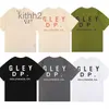 Ss23 Galleryse Depts Shirts Designer T-shirts pour hommes Galeries Cottons Tops Homme Chemise décontractée Luxurys Vêtements Vêtements Chemise en coton Taille européenne S-XL HGAT RLWA