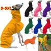 Dog Apparel Warm Jacket Waterproof Whippet Coat Winter Adjustable Greyhound Clothes Fleece Italian Supplies
