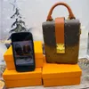 HOGE KWALITEIT Klassieke Oude Bloem Opbergzakken Brief Designer Sieraden Zakjes Draagbare Mobiele Telefoon Tas voor Charme Vrouwen Mannen Leuke Mini Handtas louiselies vittonlies