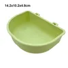 Cat Carriers Durable Dog Hanging Bowl Portable Food Drinking Plastic Cage