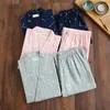 Vêtements de nuit pour femmes Robe kimono japonaise Femmes Gaze Coton Mode Starry Sky Pyjamas Pyjamas Ensembles Peignoirs