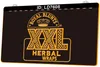 Sign LD7608 Royal Blunts XXL Herbal Wraps Smoke Pipes Cigars 3D Light Sign Engraving LED Wholesale Retail