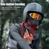 WEST BIKING Winter-Fahrradmütze, bequem, winddicht, beheizbar, Kopfbedeckung, Gesichtsmaske für Ski, Fahrrad, Motorrad, 240102