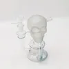 Personalized skull glass hookah Dab drilling rig/bubbler