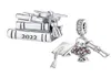 925 Silver Charm Beads Dingle Graduation Books Charm Bead Fit Charms Armband DIY smycken Tillbehör1732528