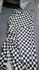 Casual Dresses Checkered Suspender Dress For Women's Summer Slim Fit And Slimming Designer Irregular Long
