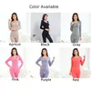 Women Thermal Underwear Set Winter Thick Soft Long Johns Base Layer TopBottom Warm Seamless Lingerie Sleepwear Clothes 2Pcs Set 231229