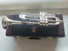 Japońska zupełnie nowa trąbka LT197GS-77 B Flat Musical Instrument Instrument Srebrna klasa profesjonalna trąbka