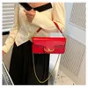 Small Square Women's 2024 New Trendy Fashion Chain Crossbody for Commuting One Shoulder Underarm Bag