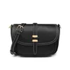 Avondtassen Leren Tas Dames 2024 Mode Koreaanse Dames Niche Design Crossbody Microfiber Synthetisch