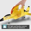 RC Płaszczyzna SU35 2.4G Z LED Lights Aircraft Pilot Control Model Flying Model Slider Epp Foam Toys Airplane dla dzieci Prezenty 231229