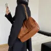 女性用メタルアクセサリーハンドバッグ財布メンズスタイルチェーンクロスボディトートバッグレディホットギフト旅行クラッチファッションショルダーバッグ