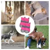 Köpek giyim köpek yavrusu Boots 4pcs Kış için Koruyucular Karlı Günü Hafif Anti-Slip Köpekler ve Koruyucu Ayarlanabilir Sıkışma