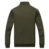 Herrenjacken Mode Overalls Männer Bomberjacke Baumwolle Langarm Khaki Flug Herbst Casual Männlich Plus Größe Grün Mantel 6XL Jungen Tops