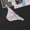 Mutande Slip in cotone da uomo Intimo Traspirante Stampato Vita bassa Pantaloni a triangolo sexy Slip Gay Lingerie Cueca Calzoncillos