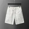 Men's and Women's Designer Swimming Shorts Summer Fashion Street Clothing Printed Leisure Beach Shorts Elastic Belt at Waist with Lace up Buckles