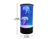 中クラゲランプLED LED Color Color Changeing Home Decoration Night Light Jellyfish Aquarium Style LED LAMP 2010284661396