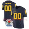 Michigan Wolverines Football Jersey Graham Glasgow 10 Dylan McCaffrey Kalel Mullings Cameron McGrone Daylen Baldwin David Ojabo Championnat national Junior