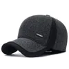 Bal Caps Warm Heren Winter Wol Baseball Cap Oorkleppen Merk Snapback Hoeden Dikker Katoen Voorzien Gorra Hombre Trucker