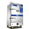 Commercial Gas fuel 3 layers steamer cabinet for rice fish shrimp meat seafood price