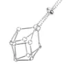 Pendant Necklaces Metal Holders Accessories Cage Rope Cord Net Bag Empty Stone Holder Crystal Accessory