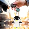 Keychains Of The Lid For Women Plush Stuffed Animal Ornament Bag Pendant Penguin