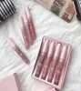 KKW Lip Gloss Cosmetics Gift Collection في 4pcs Koko Liquid Lipstick Makeup Sets Matte Lipgloss Beauty Kollection KITS7527026